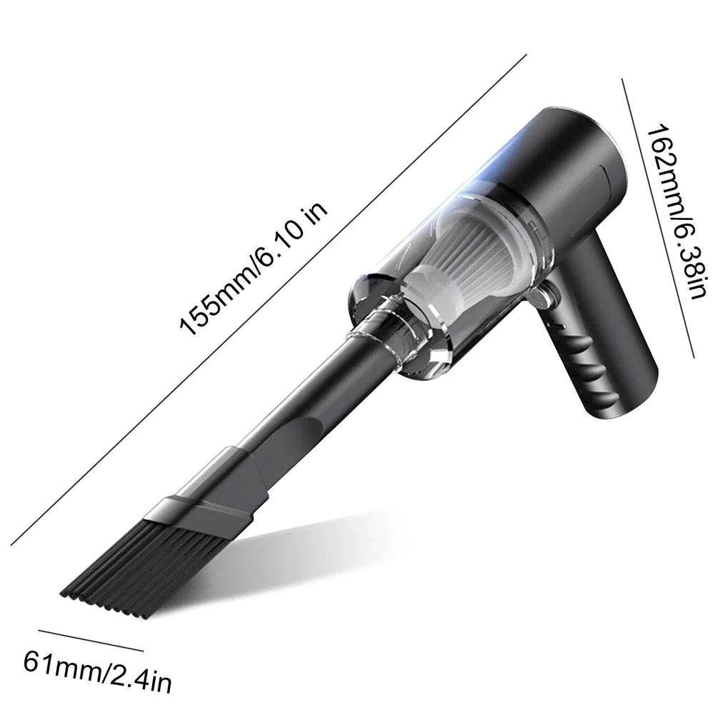 Orviant Home™ AeroVac 120W — Cordless Mini Vacuum