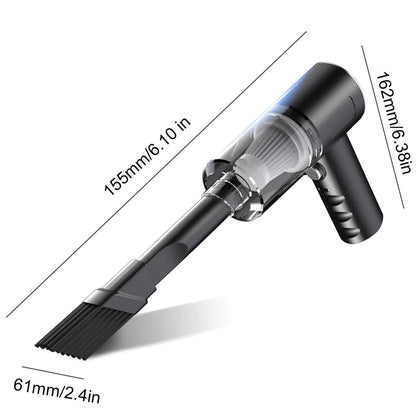 Orviant Home™ AeroVac 120W — Cordless Mini Vacuum