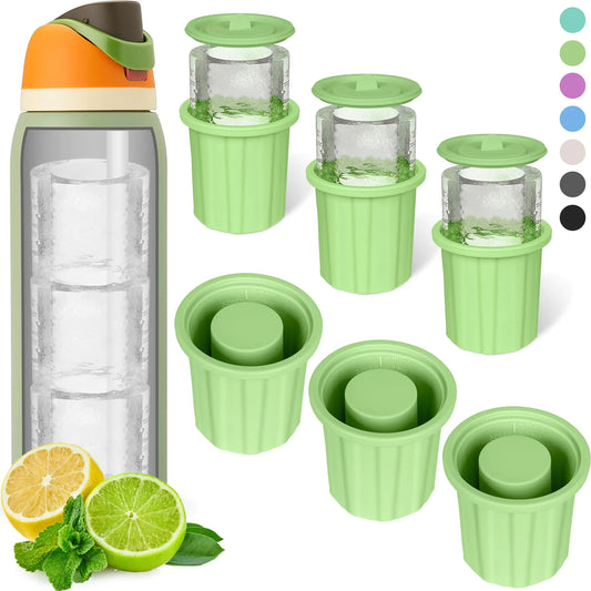 Orviant™ BottleFit Ice Stick Tray (3-Piece Silicone Set)
