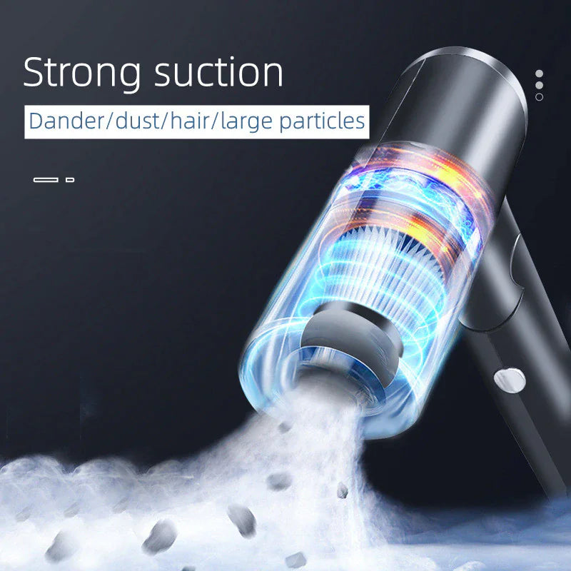 Orviant Home™ AeroVac 120W — Cordless Mini Vacuum