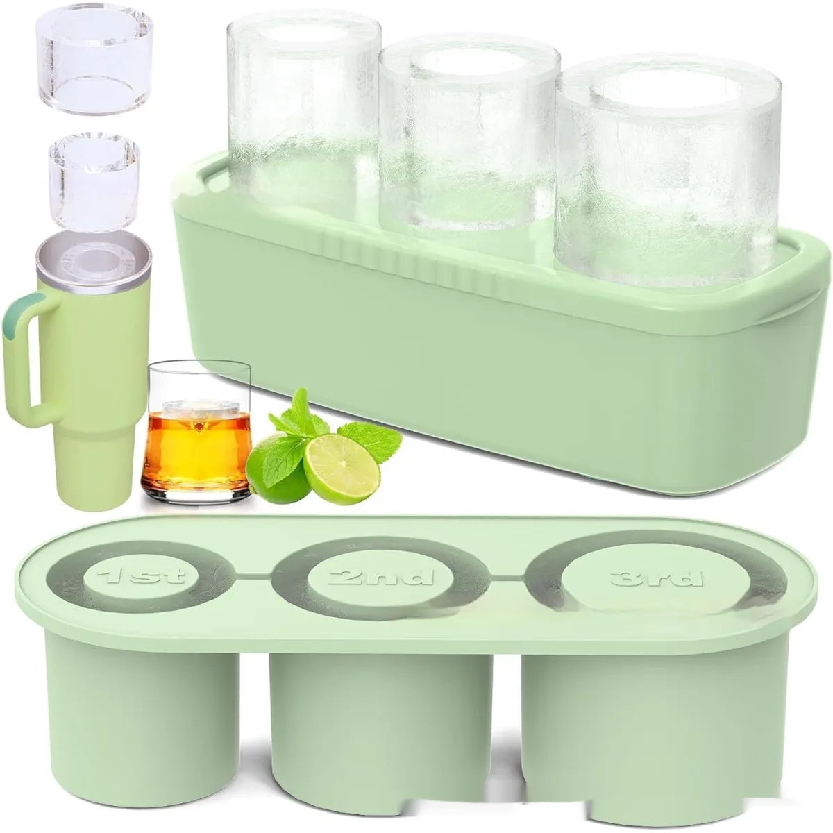 Orviant™ PureCube Silicone Ice Tray